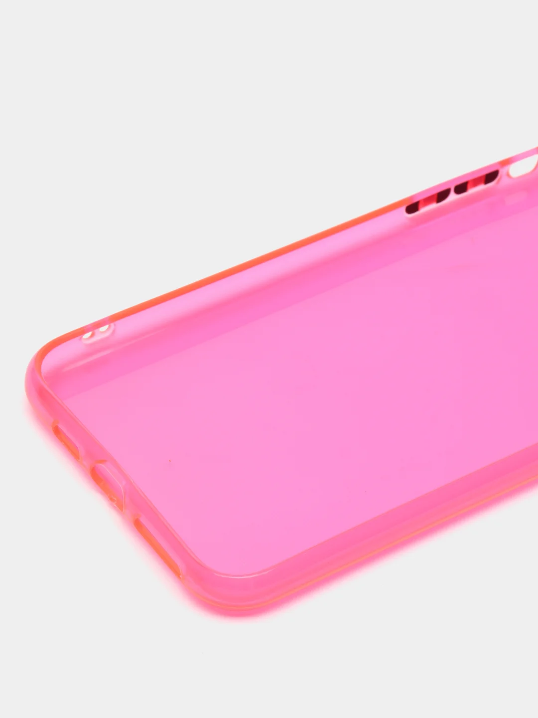 Розовый чехол для iPhone 11, 7, 8, SE 2020, Plus, X, XS, XR, Max, Pro прозрачный, 5 цветов