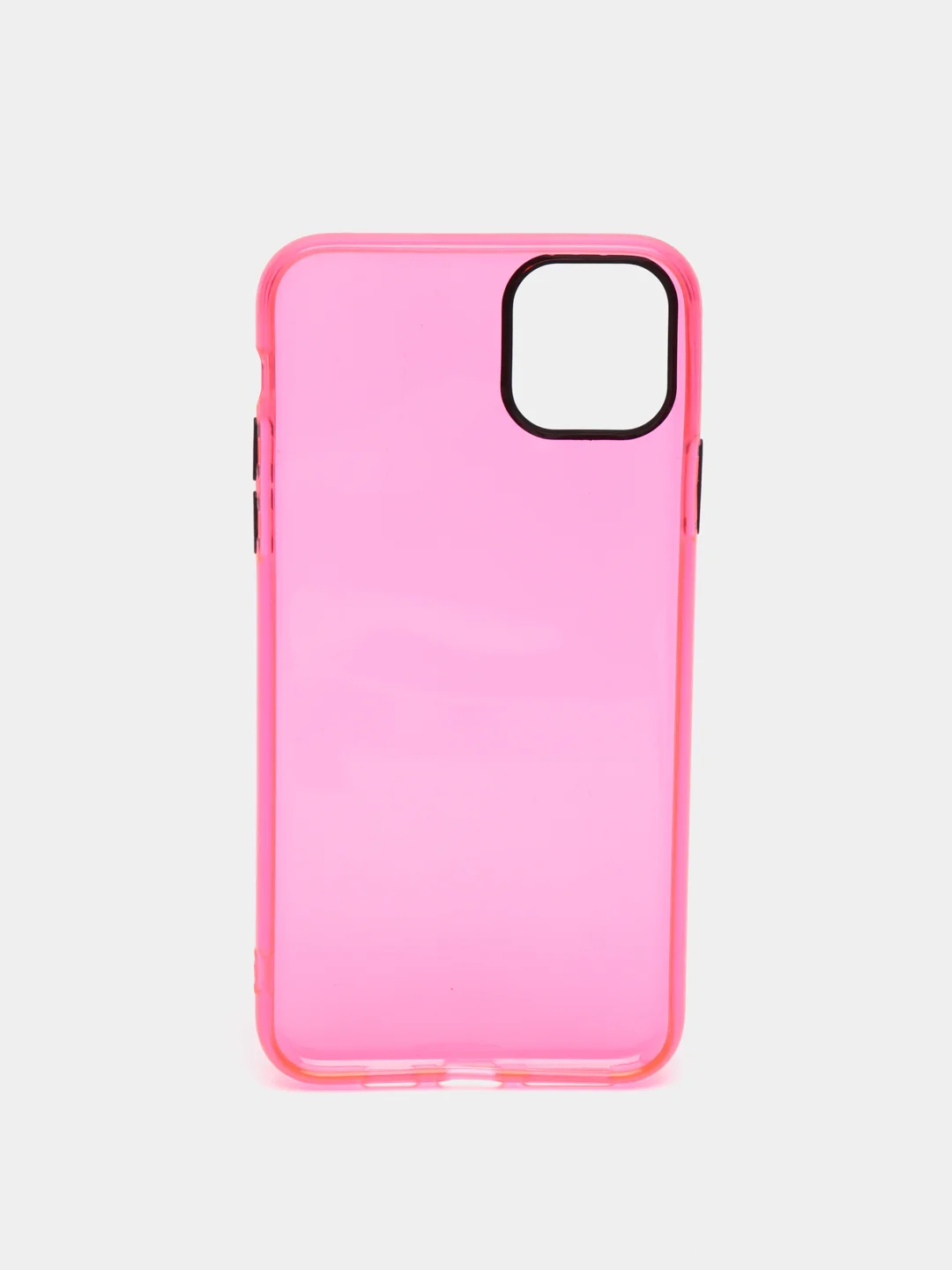 Розовый чехол для iPhone 11, 7, 8, SE 2020, Plus, X, XS, XR, Max, Pro прозрачный, 5 цветов