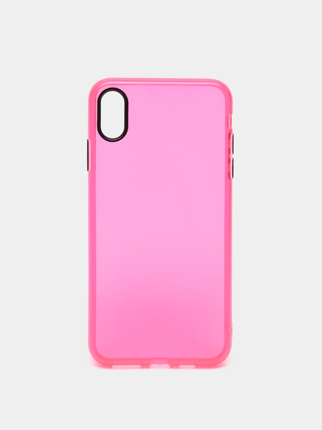 Розовый чехол для iPhone 11, 7, 8, SE 2020, Plus, X, XS, XR, Max, Pro прозрачный, 5 цветов