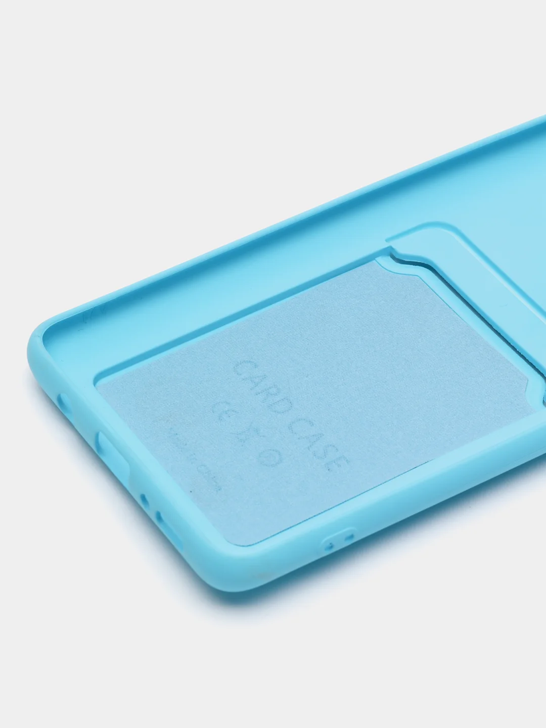 Голубой wallet Чехол карман для карт Samsung A50 A30S, A31, A51 A71 A02 M02, A32, A52, A72, S20 FE