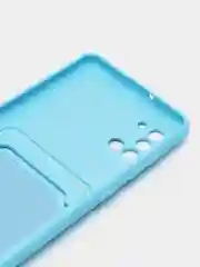 Голубой wallet Чехол карман для карт Samsung A50 A30S, A31, A51 A71 A02 M02, A32, A52, A72, S20 FE