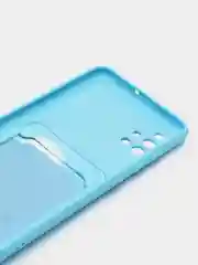 Голубой wallet Чехол карман для карт Samsung A50 A30S, A31, A51 A71 A02 M02, A32, A52, A72, S20 FE