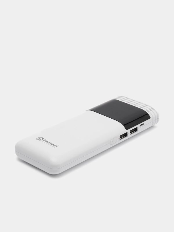Внешний аккумулятор Power Bank Fantesi F34, с дисплеем и фонариком, 20000 mAh, белый