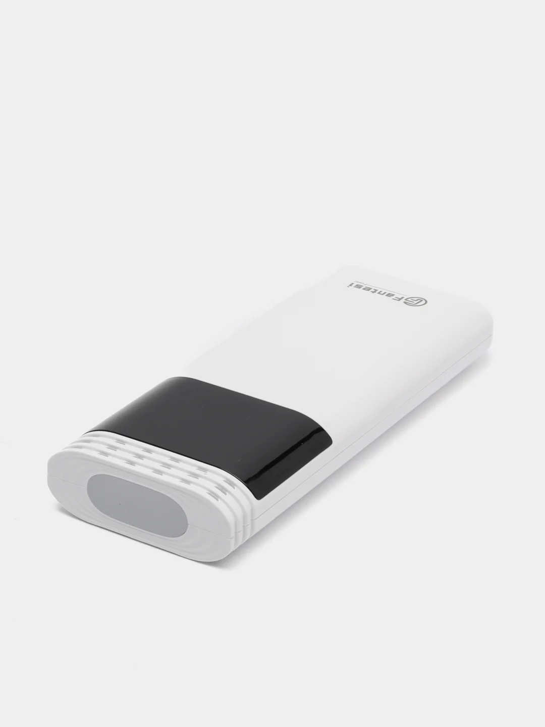 Белый внешний аккумулятор Power Bank Fantesi F34, с дисплеем и фонариком, 20000 mAh, белый