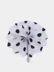 Черный фанты бумажные "Вееры", декоративные, для украшения праздника