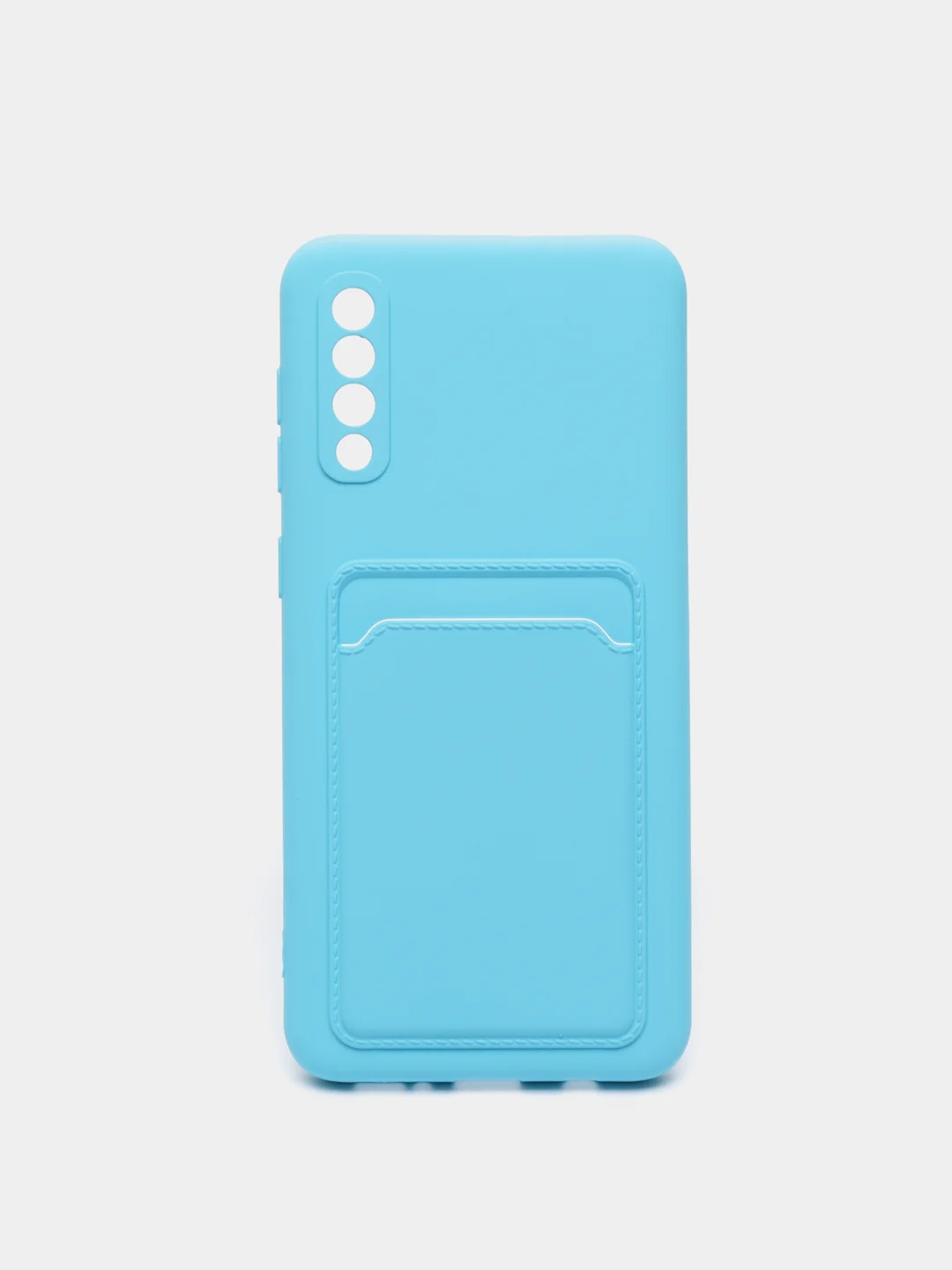 Голубой wallet Чехол карман для карт Samsung A50 A30S, A31, A51 A71 A02 M02, A32, A52, A72, S20 FE