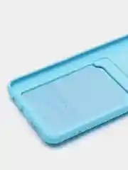 Голубой wallet Чехол карман для карт Samsung A50 A30S, A31, A51 A71 A02 M02, A32, A52, A72, S20 FE