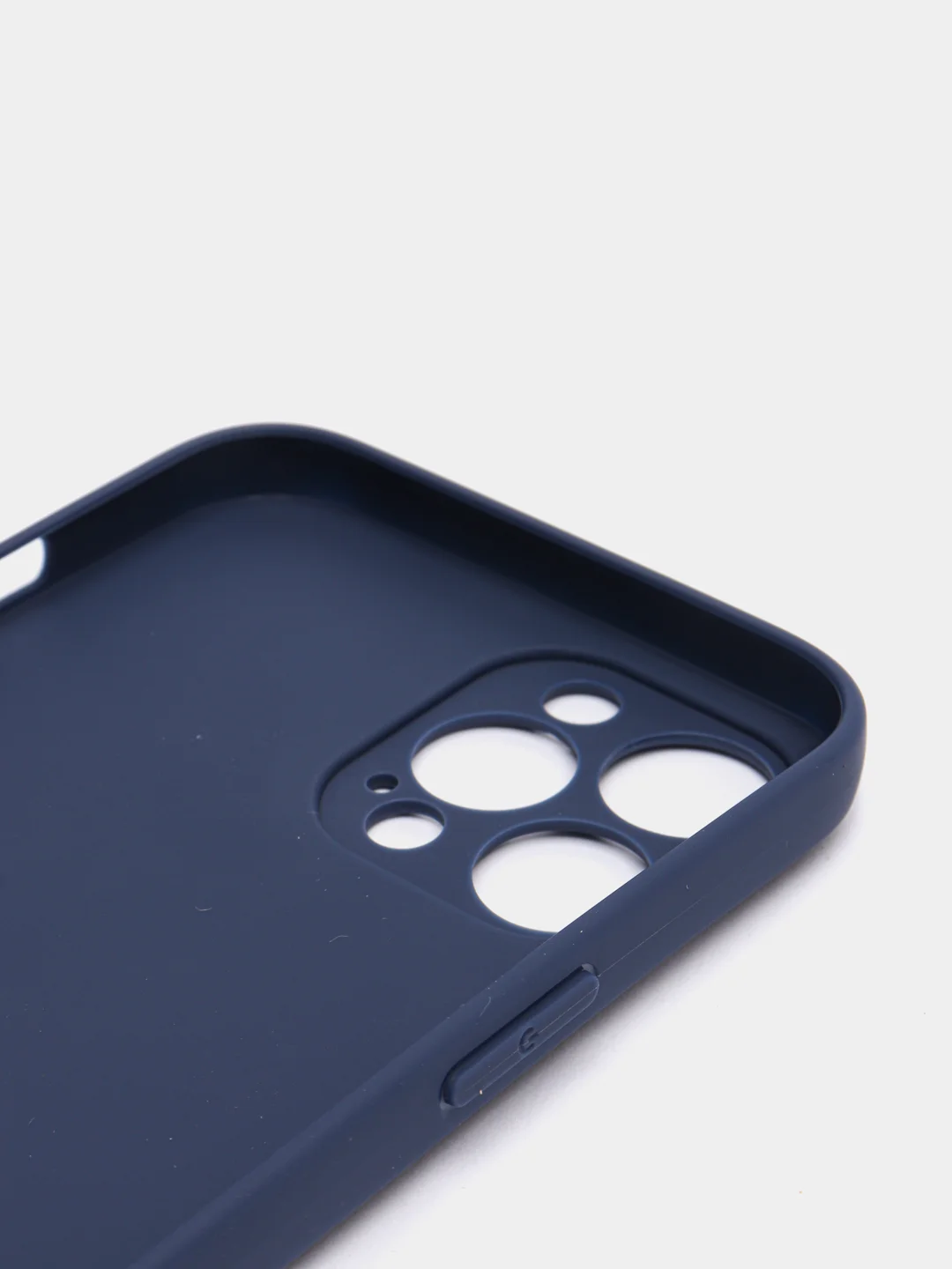 Темно-синий чехол для iPhone 12 ProMax цветной матовый