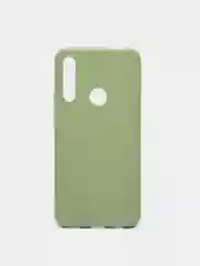 Оливковый чехол для Huawei P Smart Z/Honor 9X силиконовый матовый однотонный