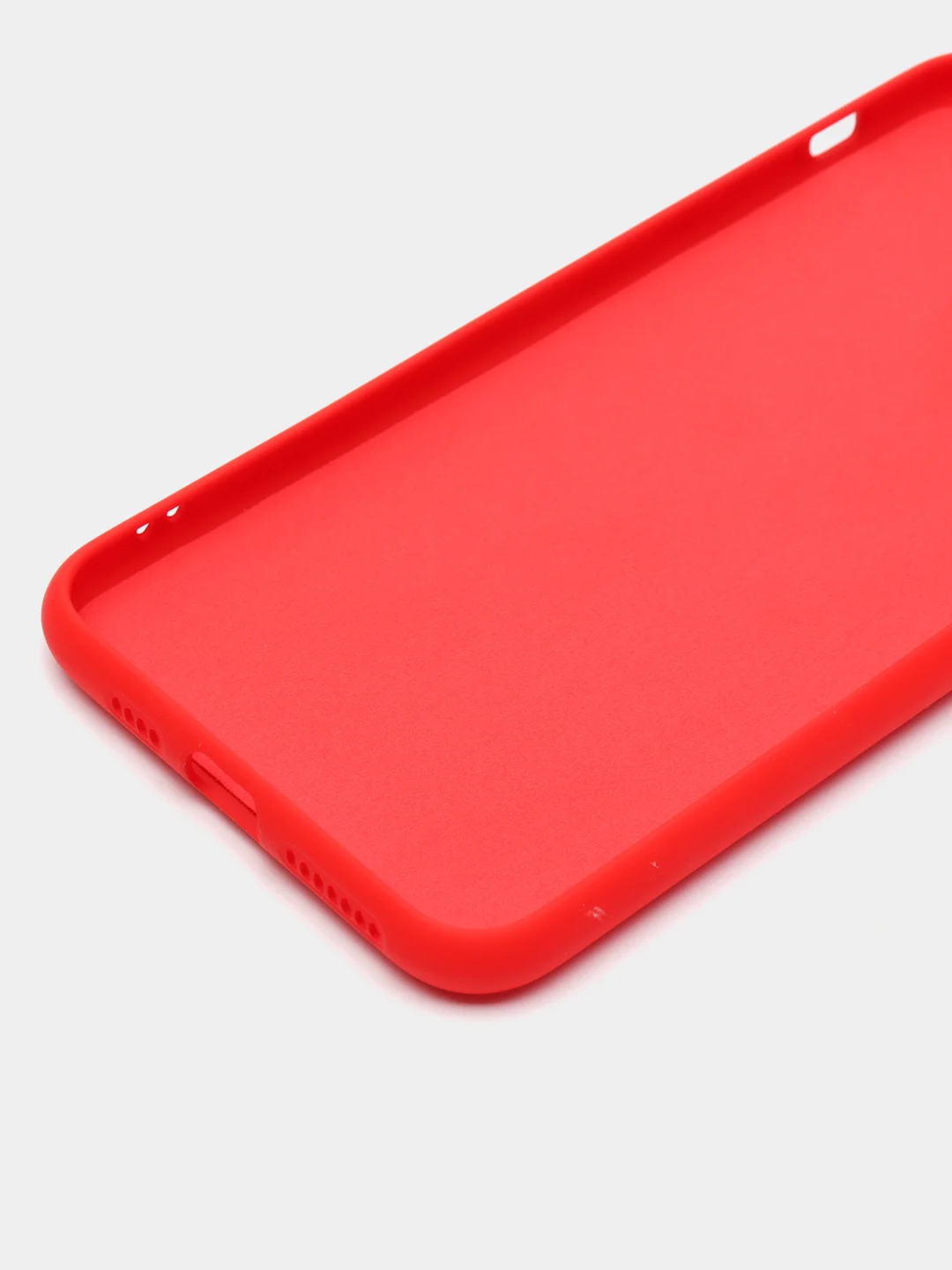Красный чехол на Айфон iPhone 6, 6 plus, 7 plus, 7, X, XS Max, XR, 11, 11 Pro Max, 12 Mini Pro Max