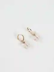 Пудровый серьги "Бабочки"