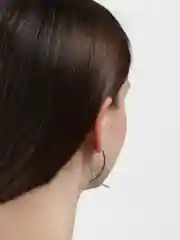 Серебряный яркие золотые и серебряные женские серьги геометрия