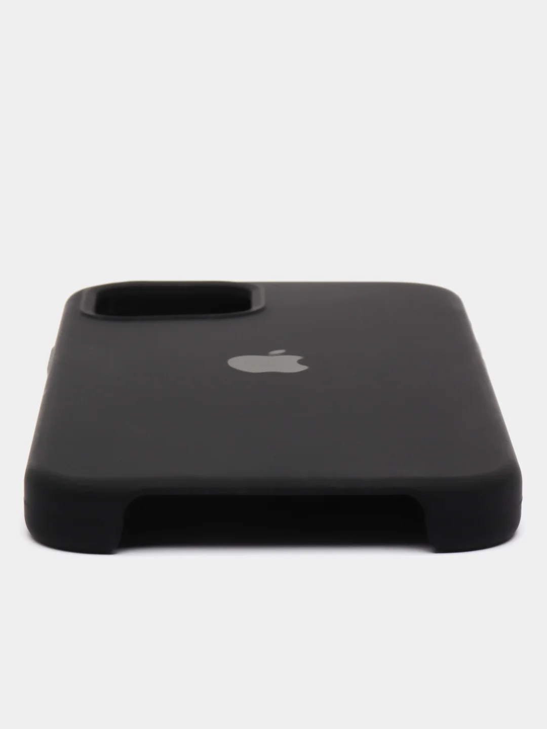 Черный чехол  для iPhone 12 Silicone Caseчехол на iPhone противоударный, защитный Apple iPhone 12