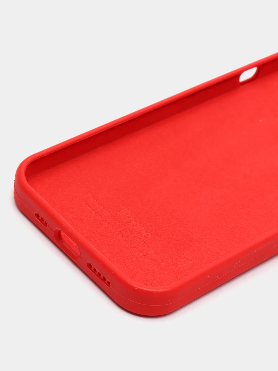 Красный чехол Silicone Case для Apple iPhone 13 Pro