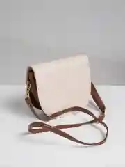 Бежевый сумка через плечо, мини