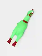Голубой игрушка "Курица" для собак, пищащая