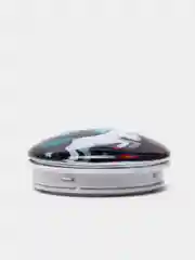 Серебряный объемный попсокет для смартфона "Единорог"