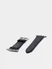 Черный кожаный ремешок для Apple Watch