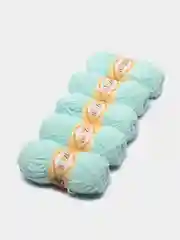 Мятный пряжа плюшевая Софти Ализе Alize Softy 100% микрополиэстер  50 г  115 м