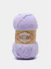 Сиреневый пряжа плюшевая Софти Ализе Alize Softy 100% микрополиэстер  50 г  115 м