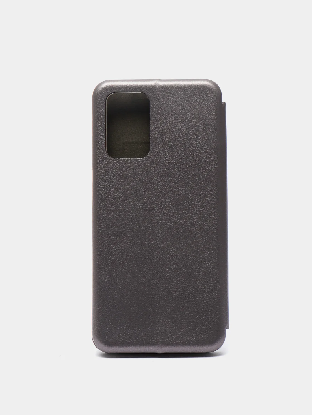Серебряный чехол-книжка для Xiaomi Redmi 10