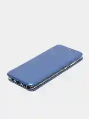 Синий чехол-книжка для Samsung Galaxy A81, A91, M31S, S10 Lite, Note 10 Lite, из экокожи