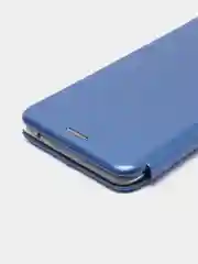 Синий чехол-книжка для Samsung Galaxy A81, A91, M31S, S10 Lite, Note 10 Lite, из экокожи