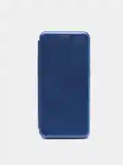 Синий чехол-книжка для Samsung Galaxy A81, A91, M31S, S10 Lite, Note 10 Lite, из экокожи
