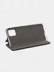 Черный чехол-книжка для Samsung Galaxy A81, A91, M31S, S10 Lite, Note 10 Lite, из экокожи