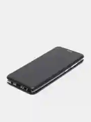 Черный чехол-книжка для Samsung Galaxy A81, A91, M31S, S10 Lite, Note 10 Lite, из экокожи