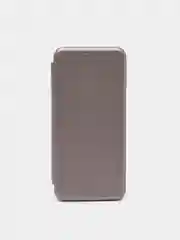 Серый чехол-книжка для Samsung Galaxy A81, A91, M31S, S10 Lite, Note 10 Lite, из экокожи