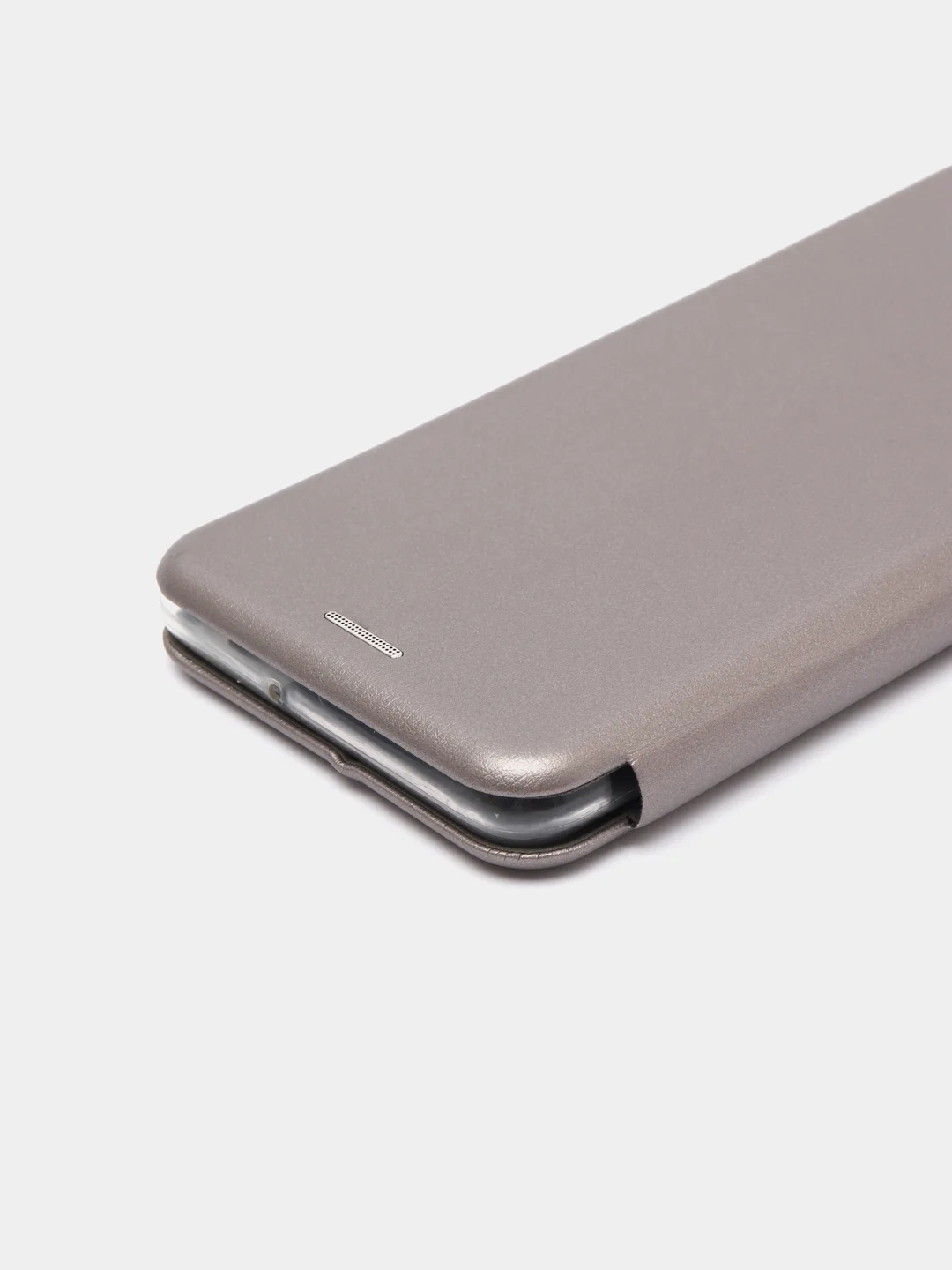 Серый чехол-книжка для Samsung Galaxy A81, A91, M31S, S10 Lite, Note 10 Lite, из экокожи