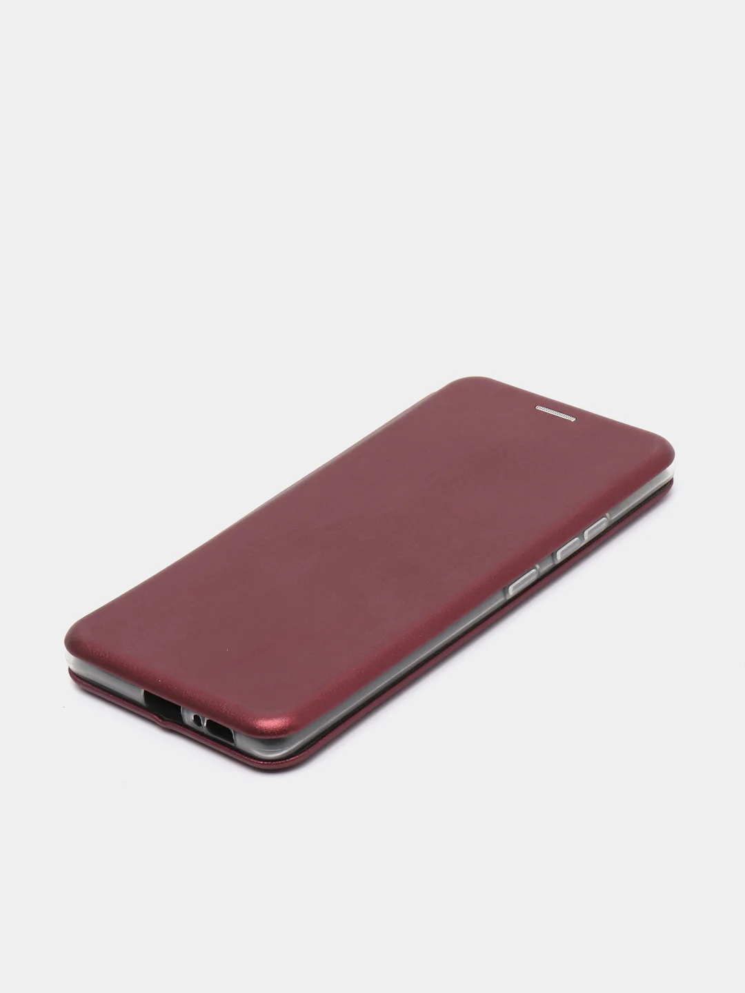 Бордовый чехол-книжка для Samsung Galaxy A81, A91, M31S, S10 Lite, Note 10 Lite, из экокожи