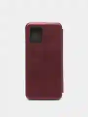 Бордовый чехол-книжка для Samsung Galaxy A81, A91, M31S, S10 Lite, Note 10 Lite, из экокожи