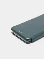 Зеленый чехол-книжка для Samsung Galaxy A81, A91, M31S, S10 Lite, Note 10 Lite, из экокожи