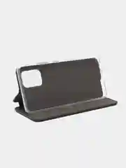 Темно-синий чехол-книжка для Samsung Galaxy A81, A91, M31S, S10 Lite, Note 10 Lite, из экокожи