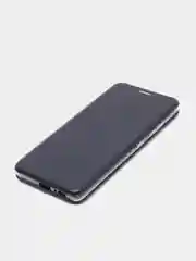 Темно-синий чехол-книжка для Samsung Galaxy A81, A91, M31S, S10 Lite, Note 10 Lite, из экокожи