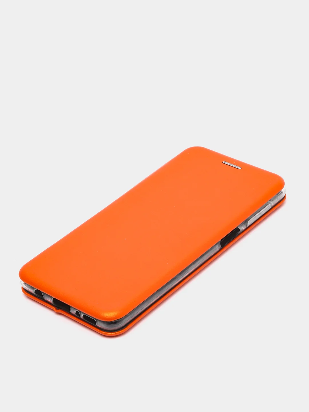 Оранжевый чехол-книжка для Samsung Galaxy A81, A91, M31S, S10 Lite, Note 10 Lite, из экокожи