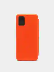 Оранжевый чехол-книжка для Samsung Galaxy A81, A91, M31S, S10 Lite, Note 10 Lite, из экокожи