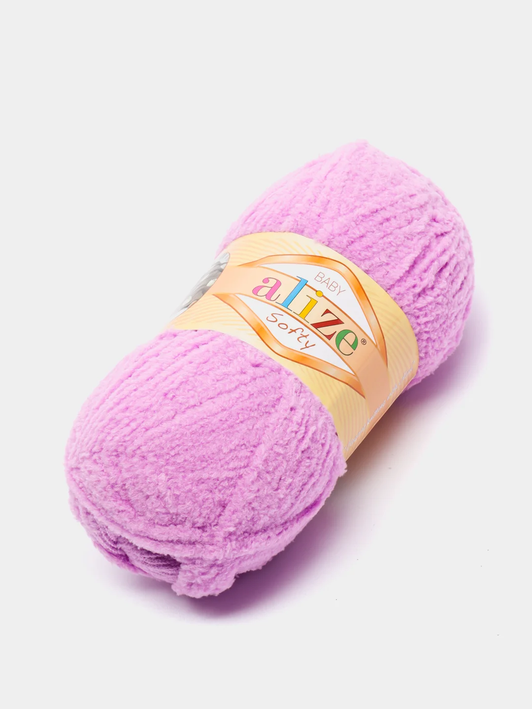Тёмно-розовый пряжа плюшевая Софти Ализе Alize Softy 100% микрополиэстер  50 г  115 м