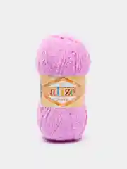 Тёмно-розовый пряжа плюшевая Софти Ализе Alize Softy 100% микрополиэстер  50 г  115 м