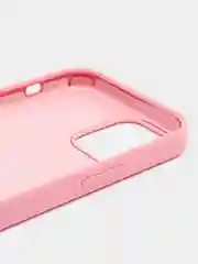Коралловый чехол Silicone Case для iPhone 12/12Pro, силиконовый, с закрытым низом