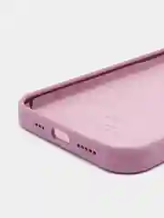 Пурпурный чехол Silicone Case для iPhone 12/12Pro, силиконовый, с закрытым низом