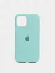 Ледяной чехол Silicone Case для iPhone 12/12Pro, силиконовый, с закрытым низом