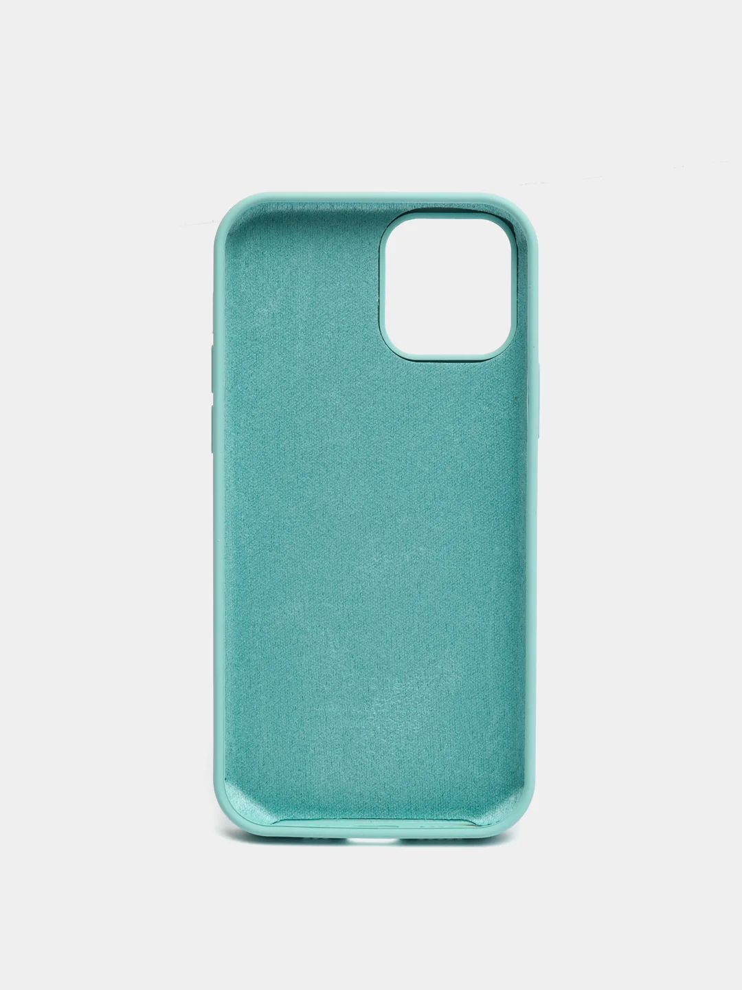 Ледяной чехол Silicone Case для iPhone 12/12Pro, силиконовый, с закрытым низом