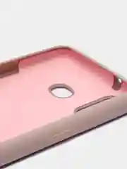 Бежевый меланж чехол силиконовый Silicone Cover Case для Samsung Galaxy A6S, M20