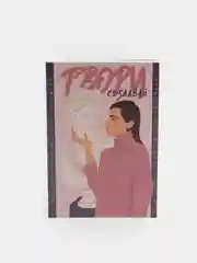 Кораллово-розовый блокнот творческого человека в мягкой обложке, А6, 120 листов