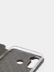 Серебряный чехол-книжка для Realme C3 / 5 / 6i