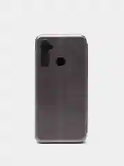 Серебряный чехол-книжка для Realme C3 / 5 / 6i