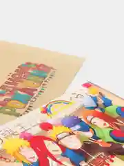 Фуксия конверт подарочный для денег с фото открыткой "Аниме"